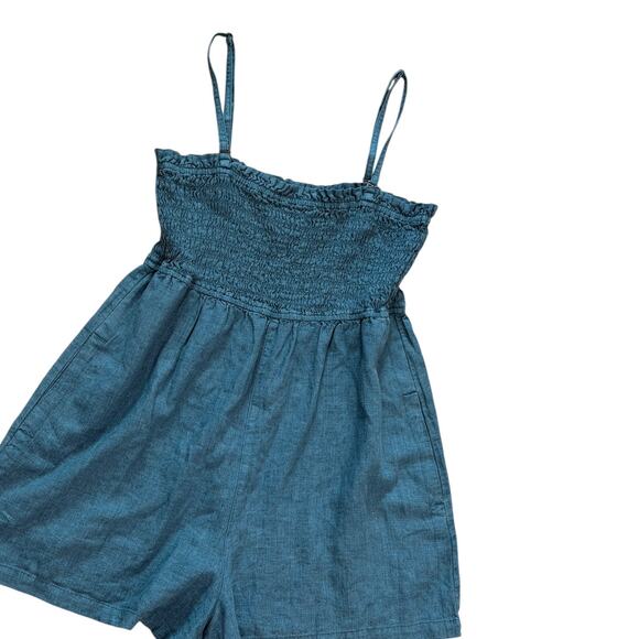Anthropologie Pilcro Smocked Romper - Picture 5 of 6